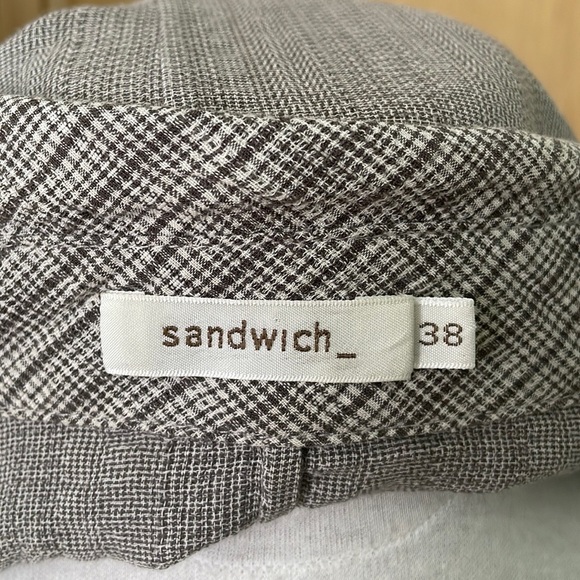 Sandwich Long-Sleeved Grey Button-Down Tunic, Size 38/S - Picture 14 of 15